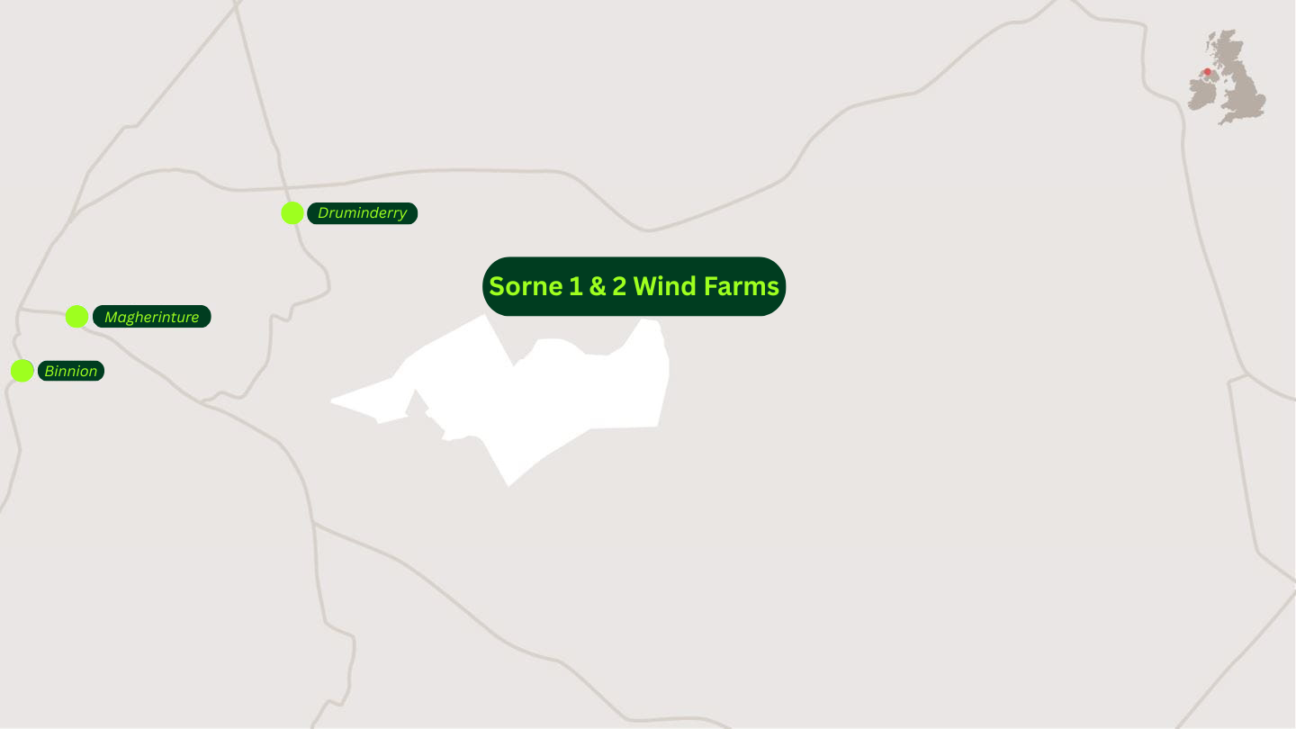 sorne 1 & 2 wind farms